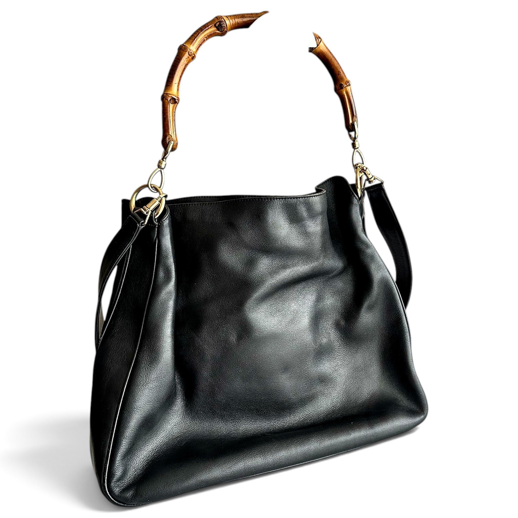 Bamboo Daily Top Handle leather handbag