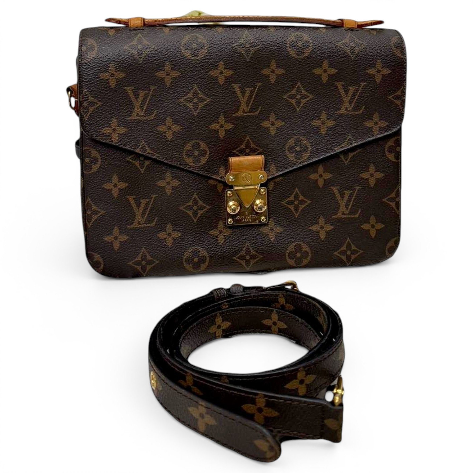 Metis leather crossbody bag