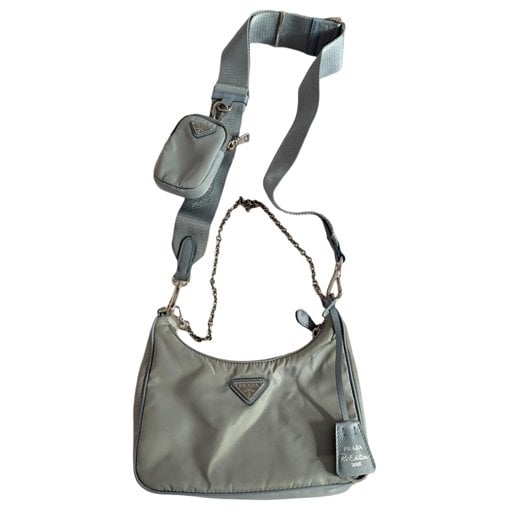 Re-edition leather crossbody bag