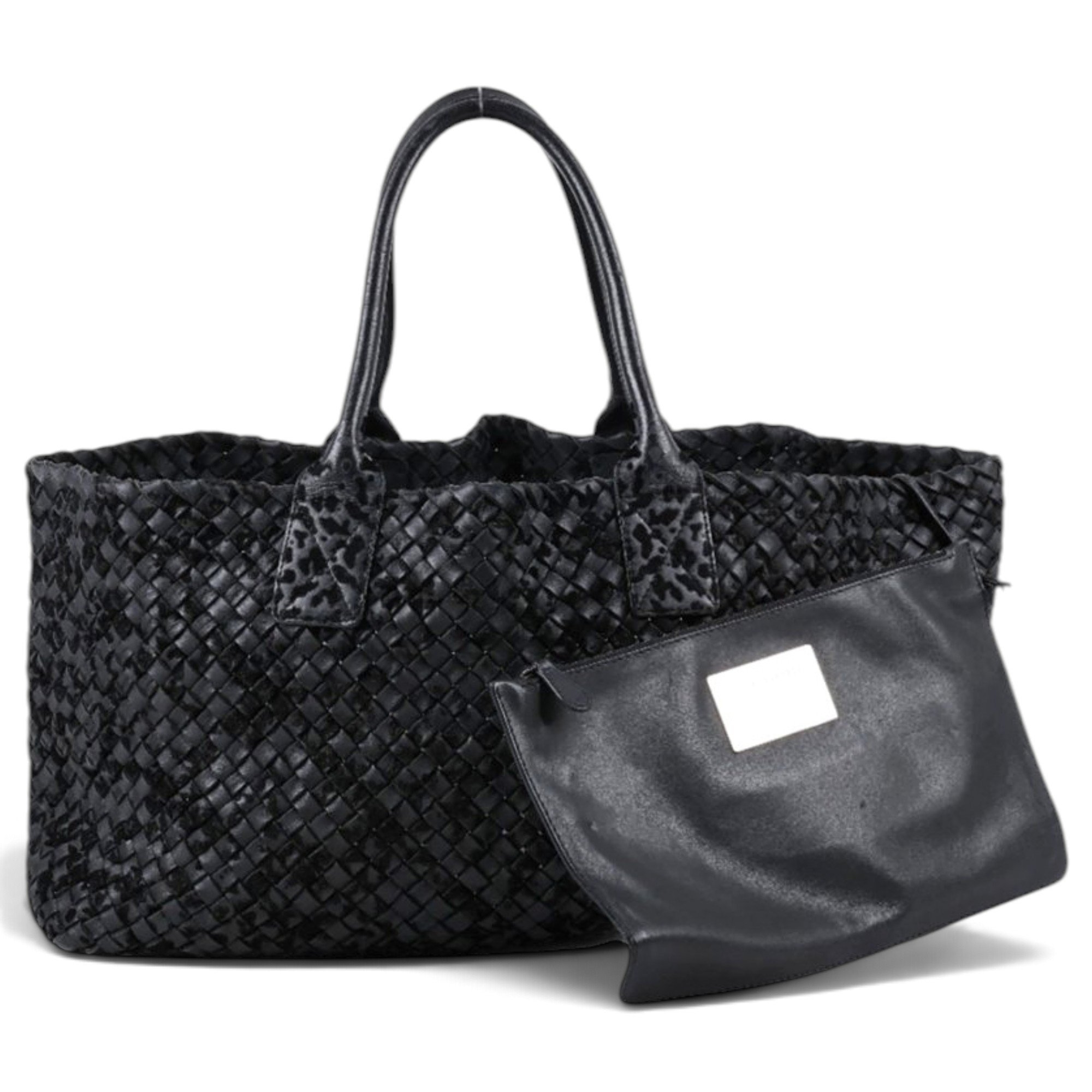 Cabat leather tote