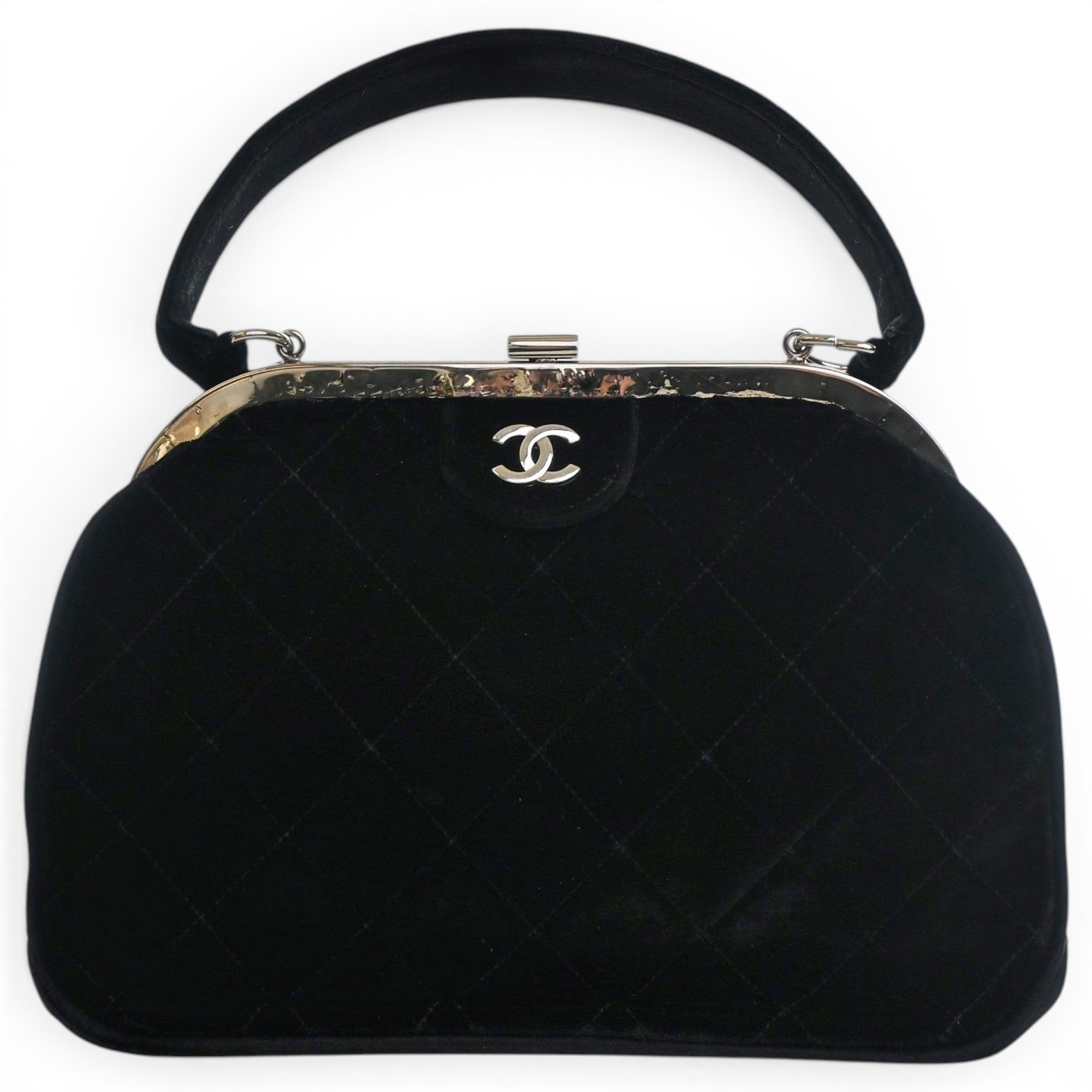 Velvet bowling bag