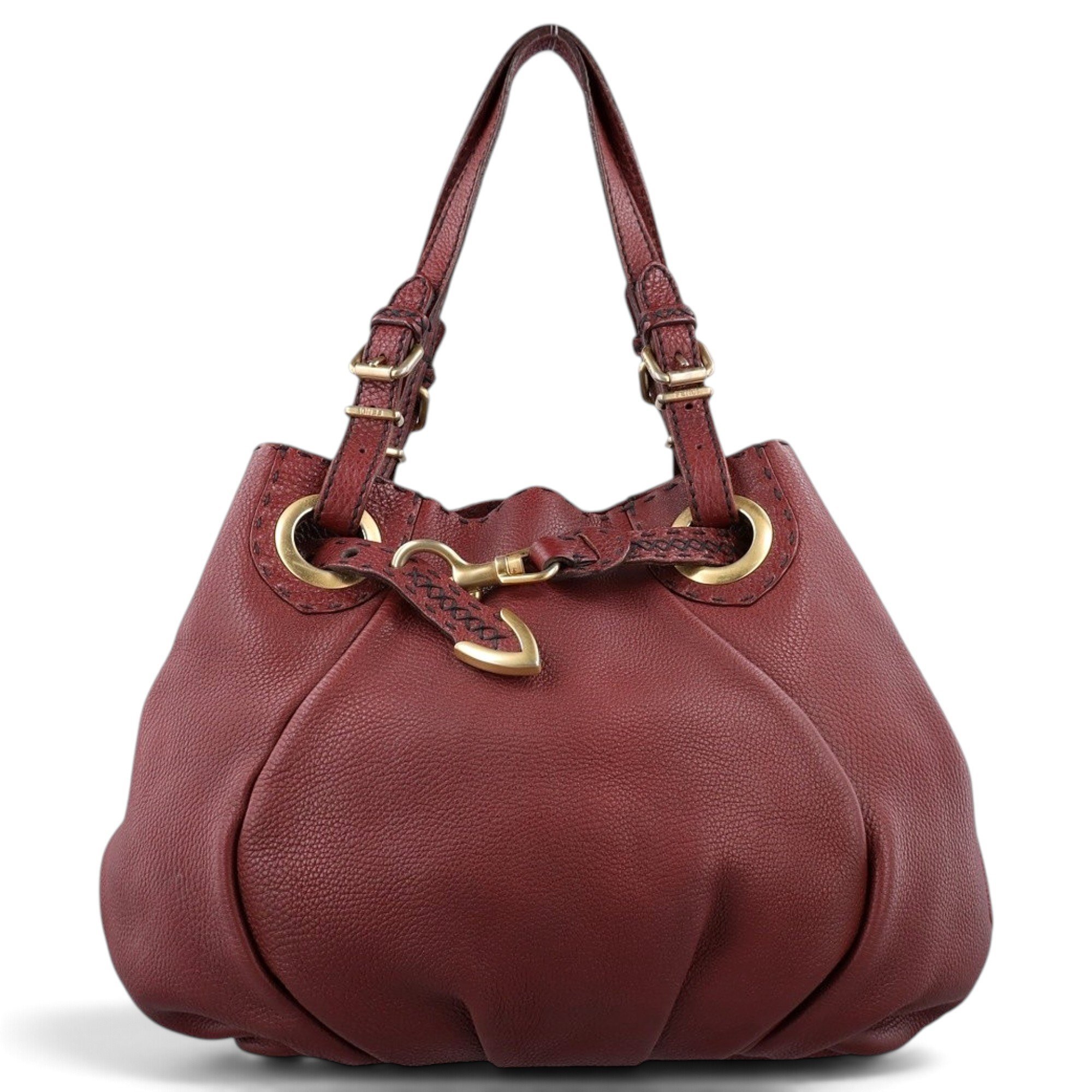 Leather tote