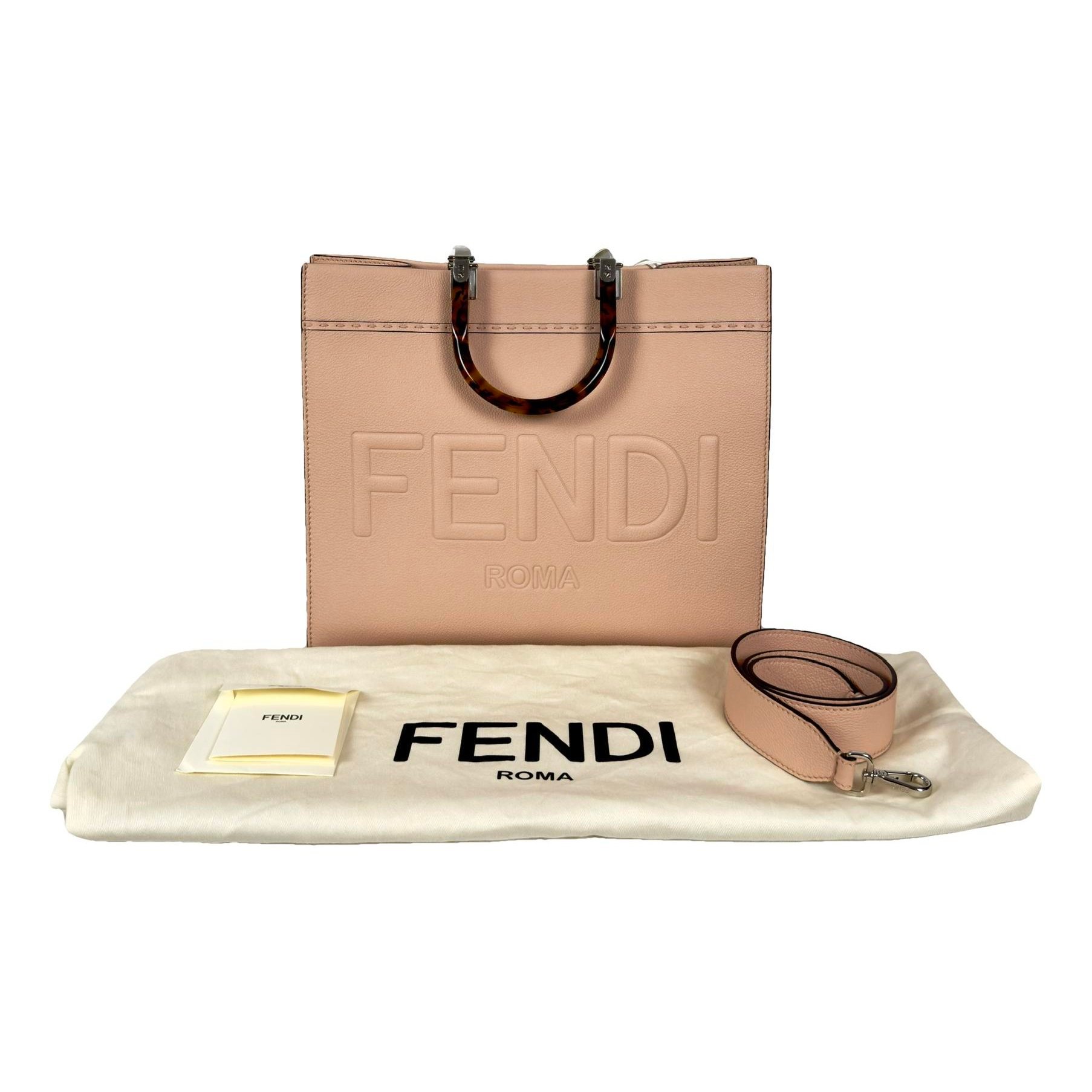 Sunshine leather tote