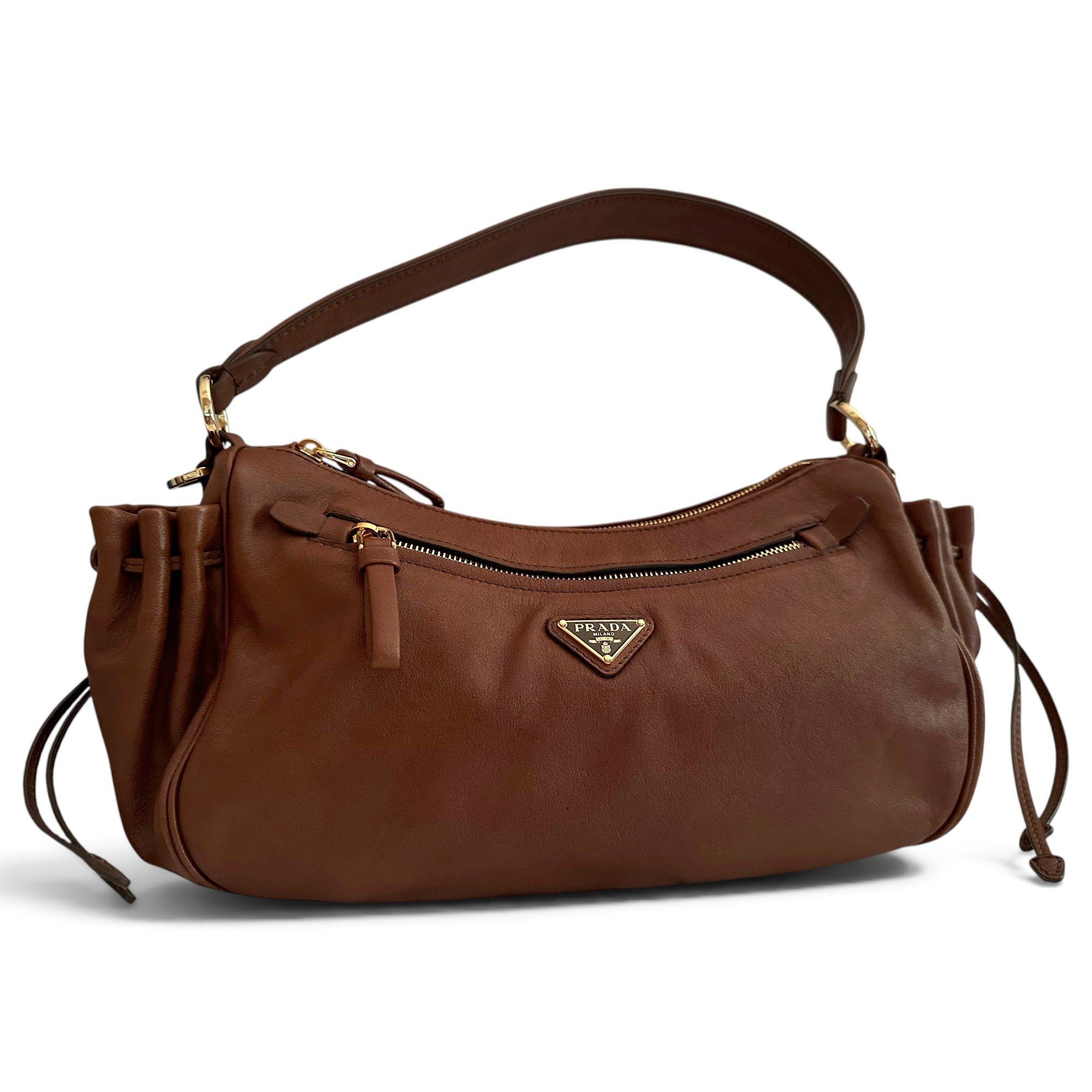 Leather handbag