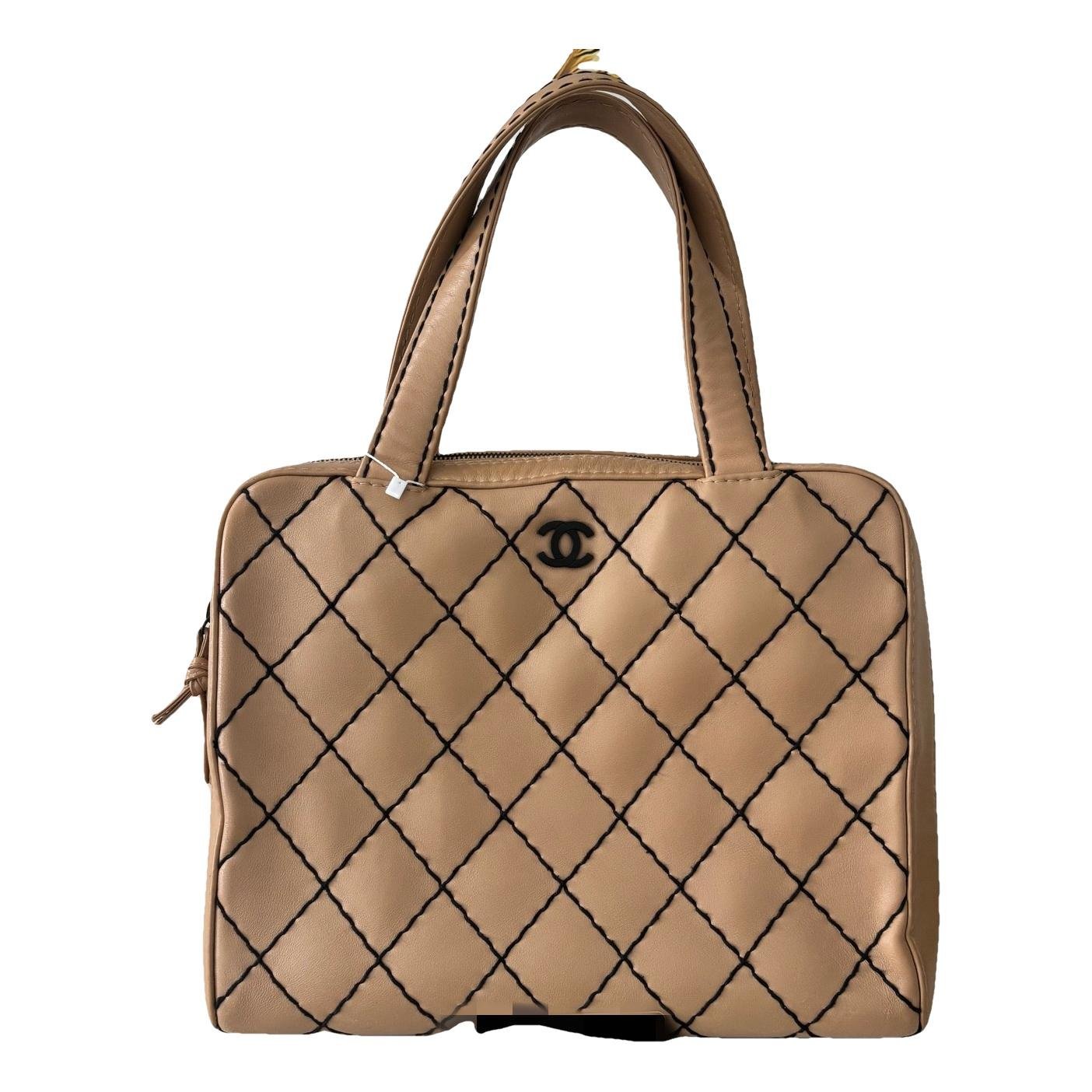 Bowling Bag leather handbag