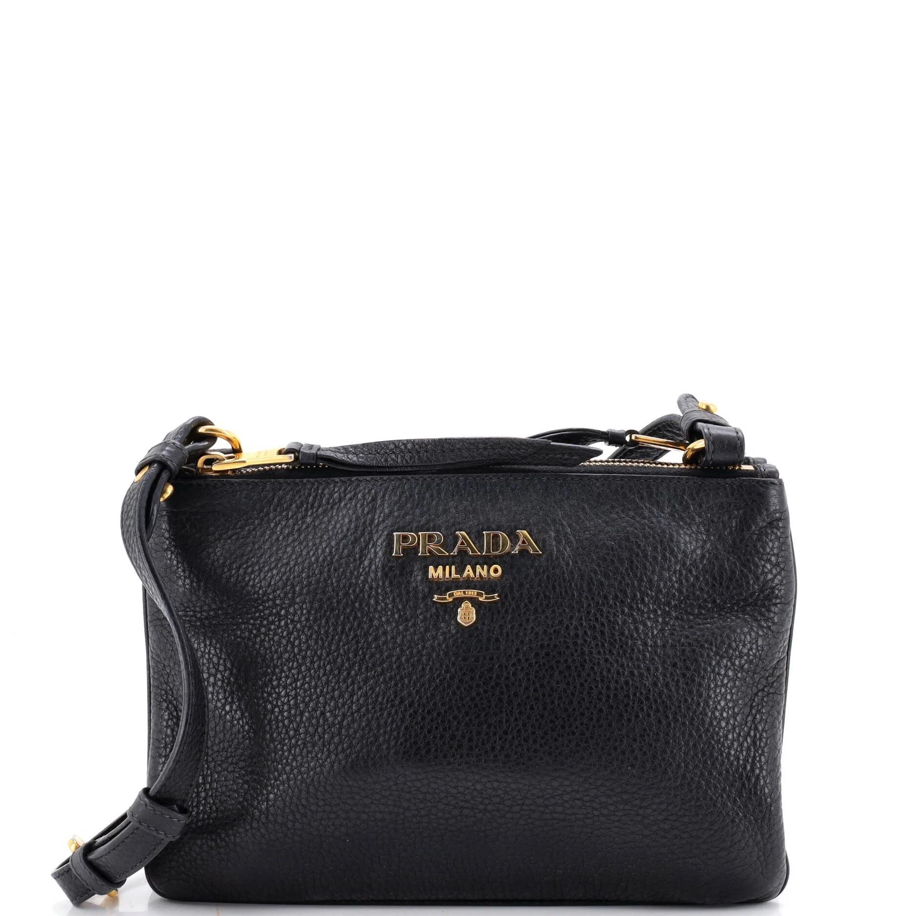 Leather crossbody bag