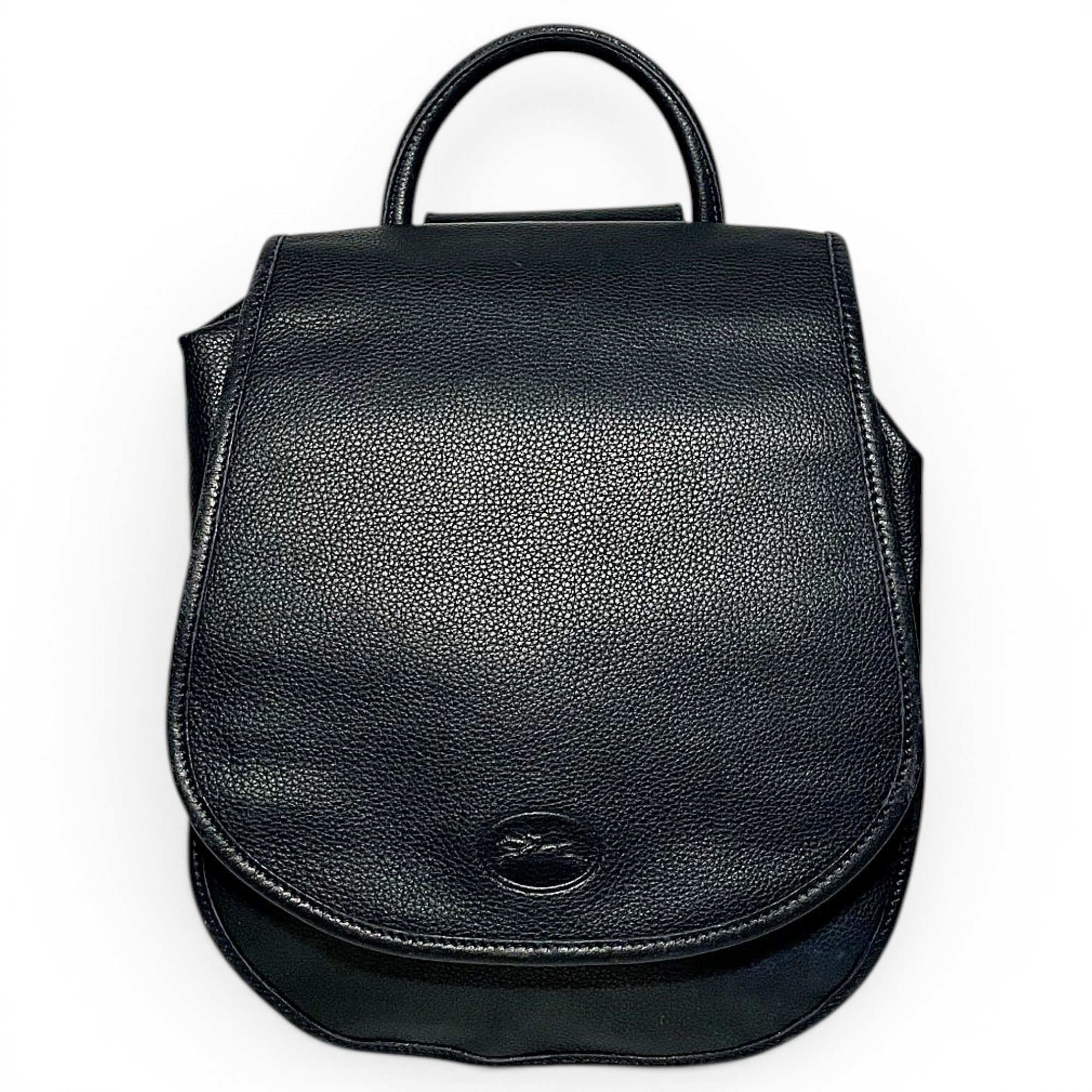 Leather backpack
