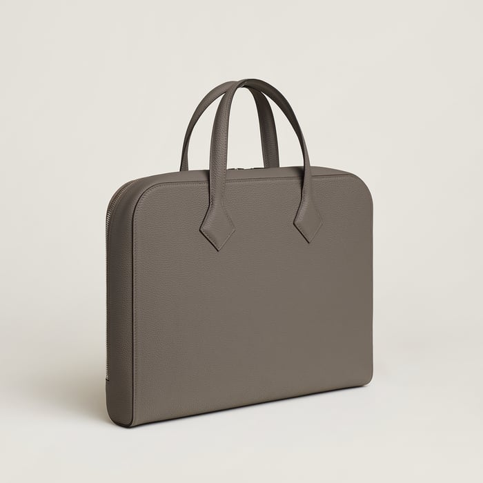 Gris Étain Victoria Light Briefcase