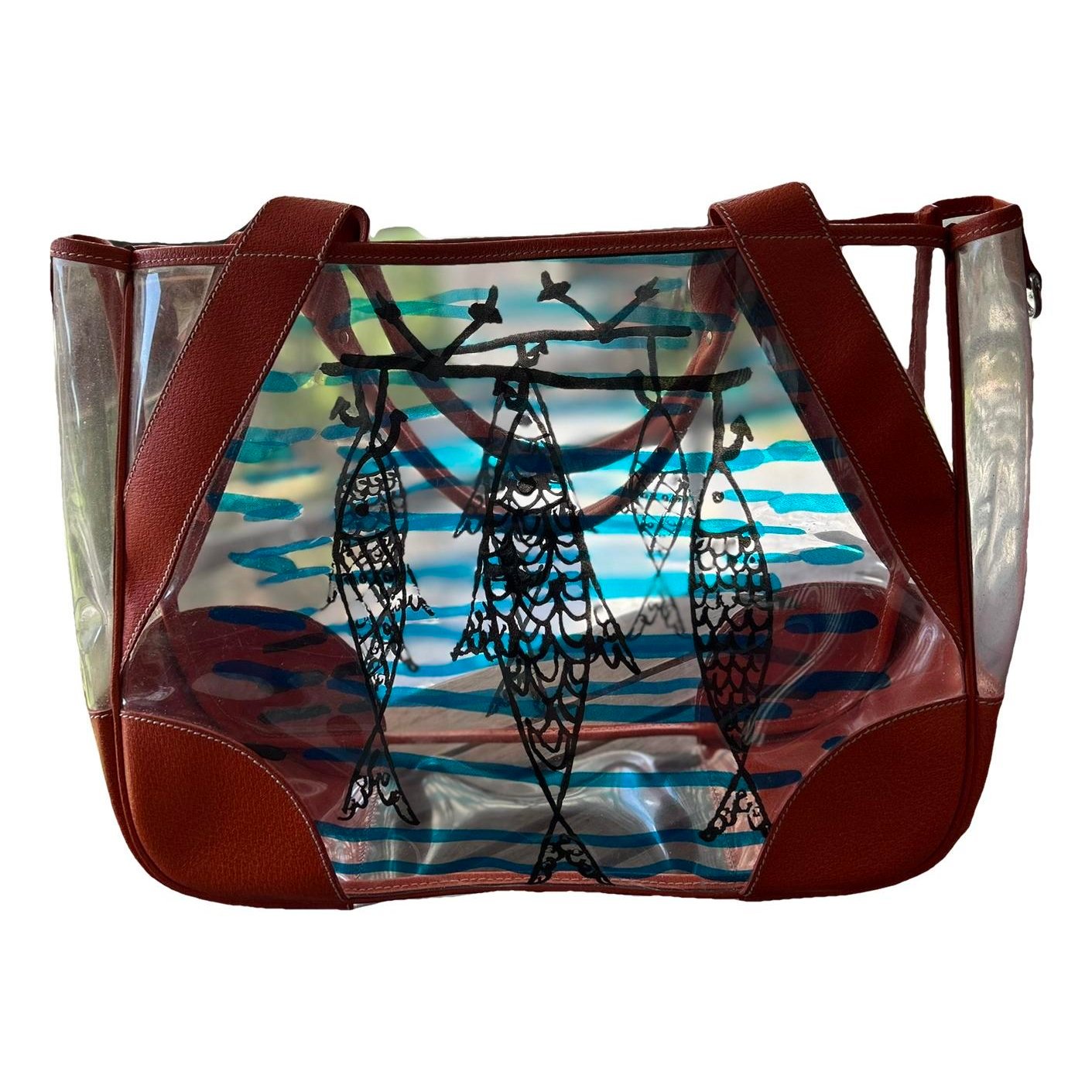 Leather handbag