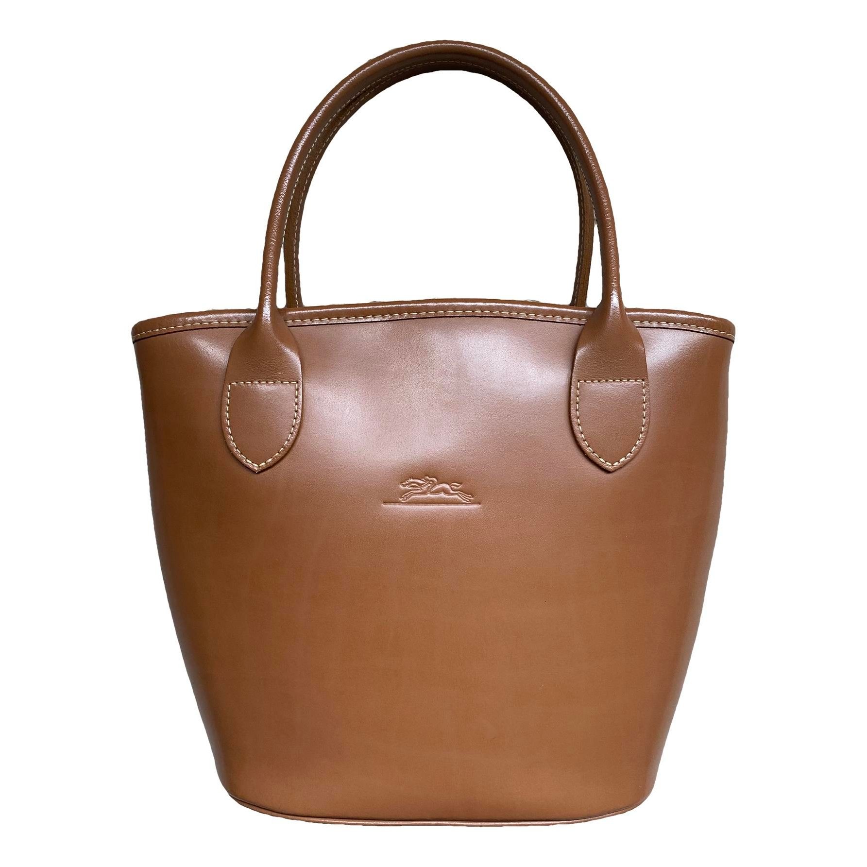 Leather tote