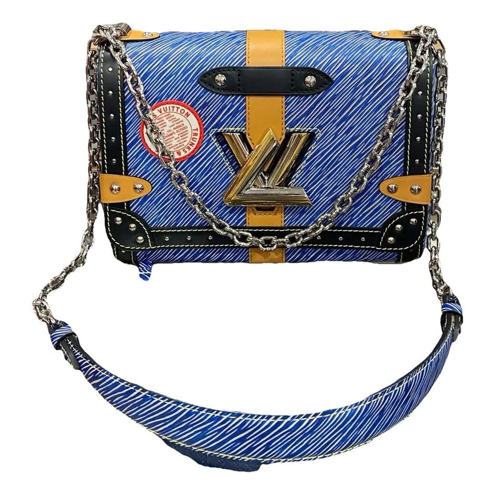 Twist leather crossbody bag