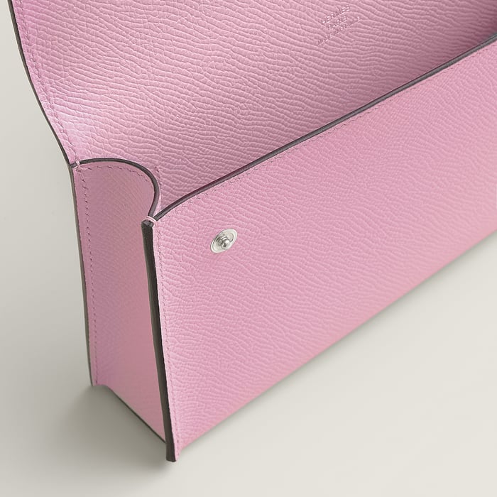 Mauve Sylvestre Hermèsnap Wallet