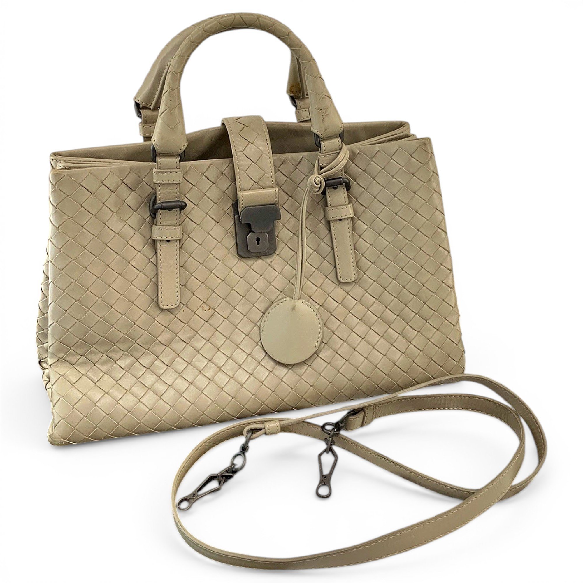 Roma leather handbag