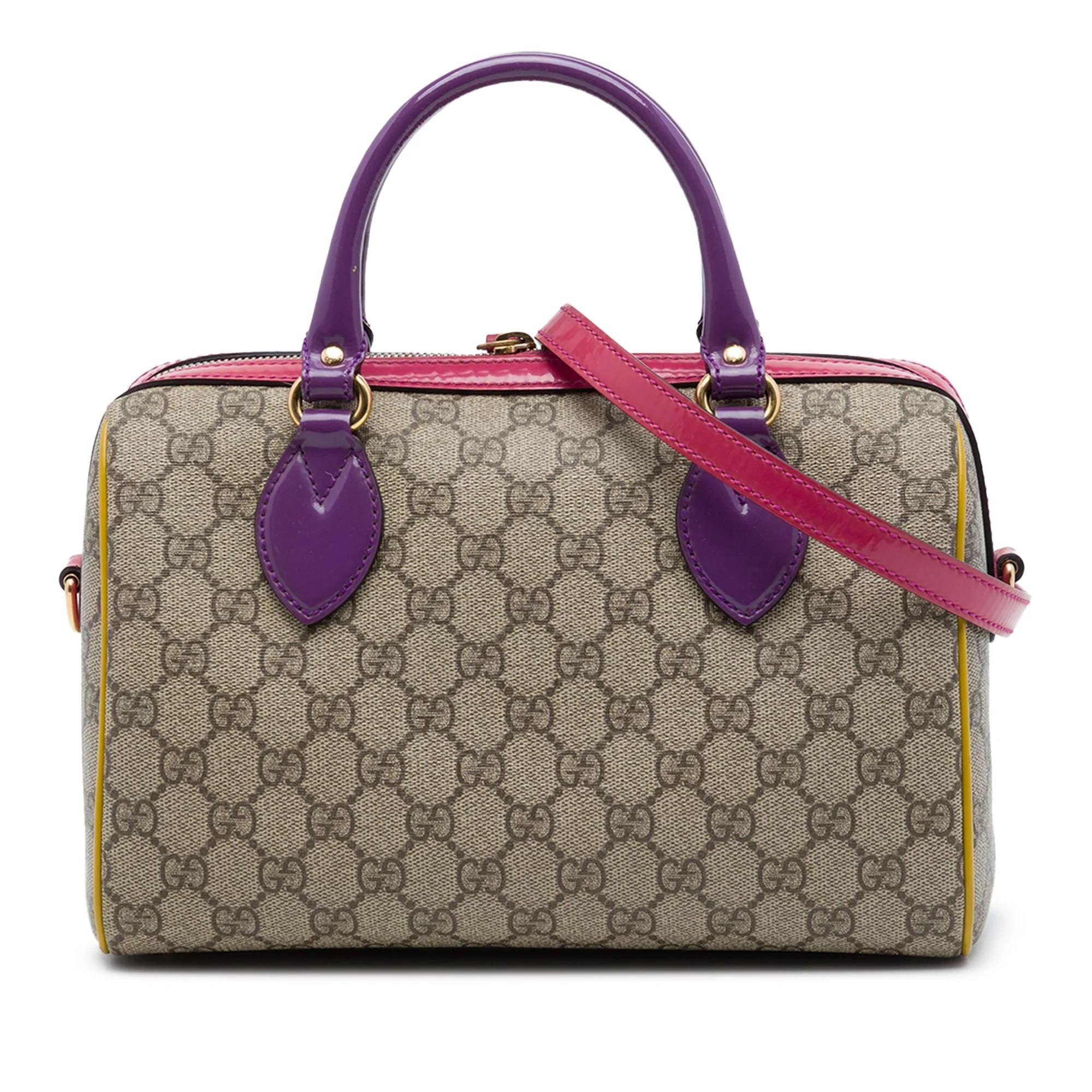 Boston leather satchel