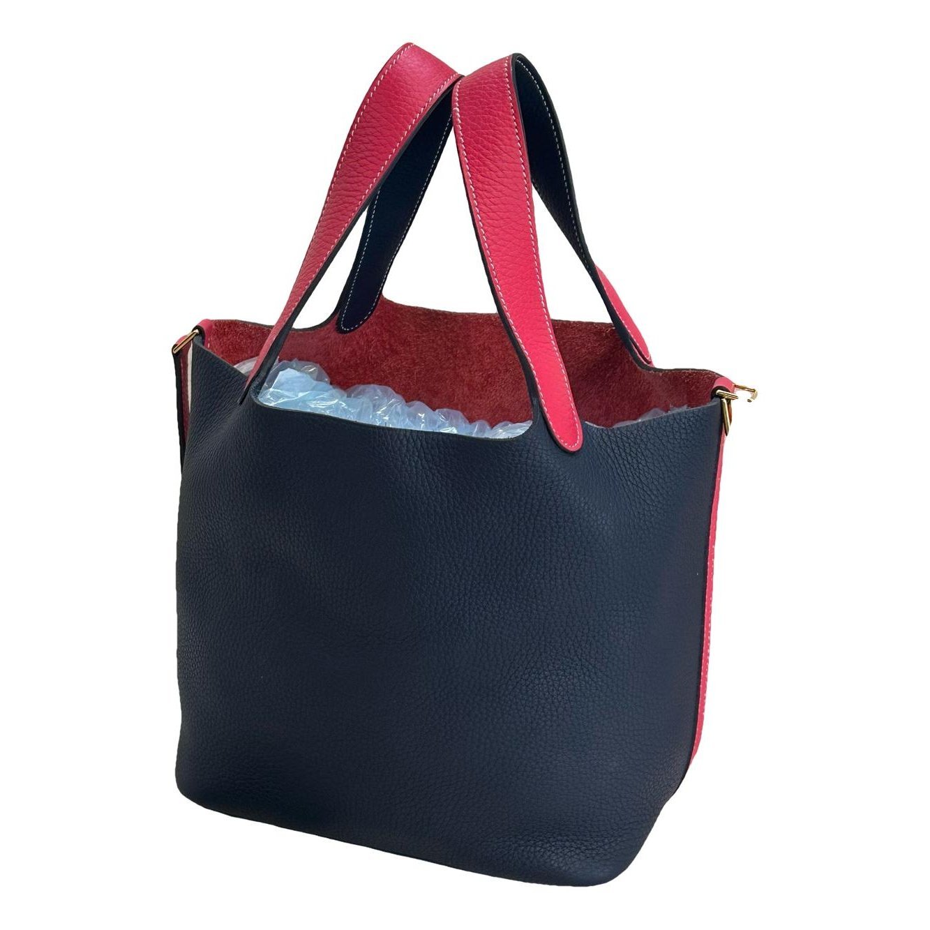 Picotin leather handbag