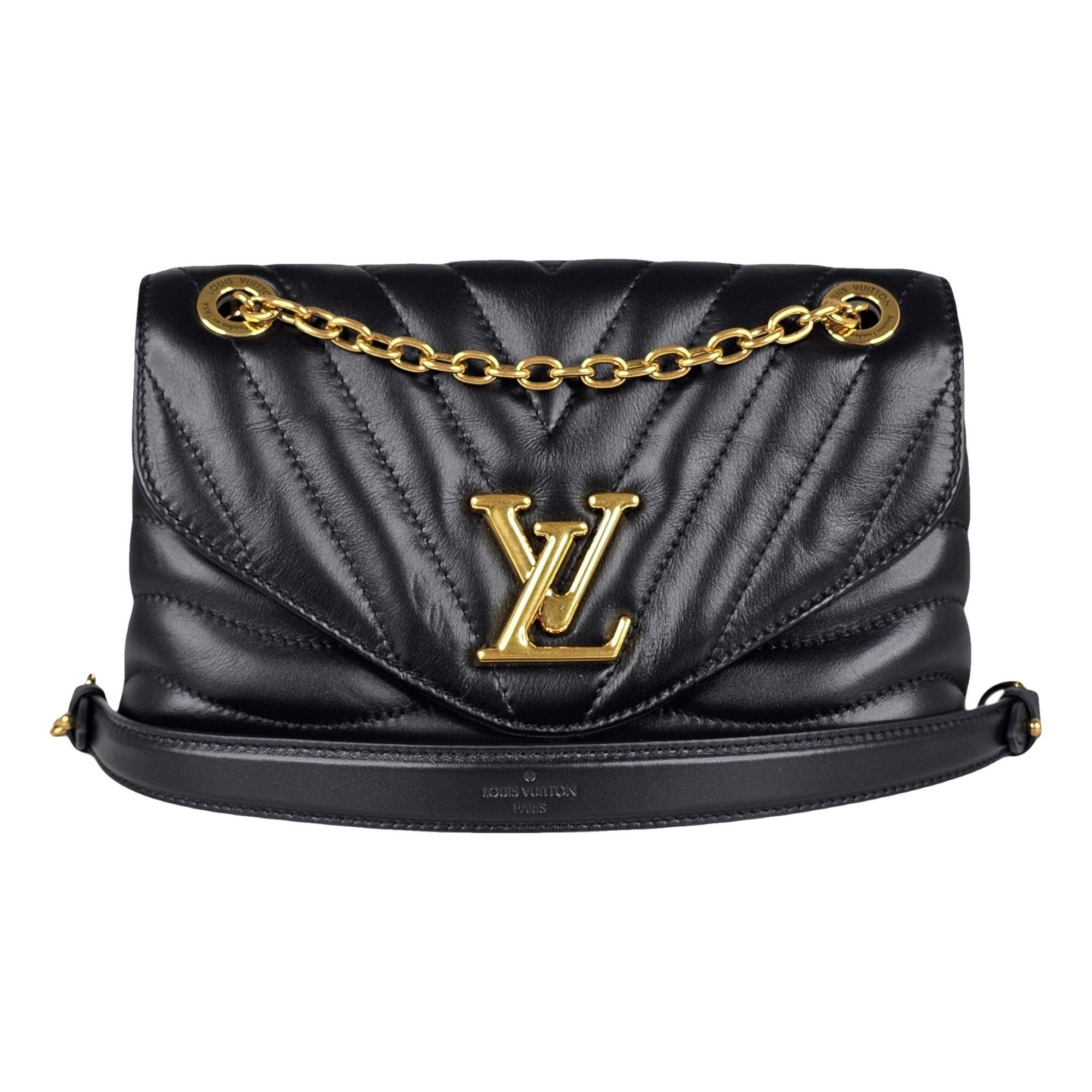 New Wave leather handbag