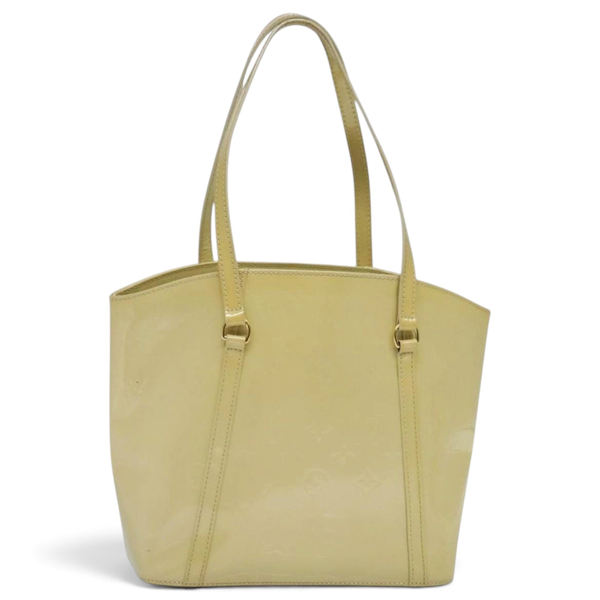 Avalon patent leather tote