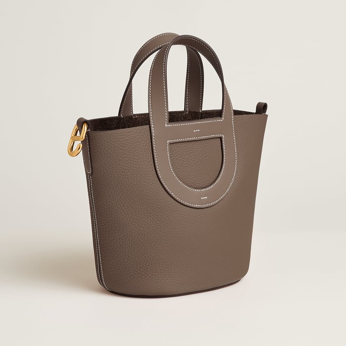 Étoupe Hermès In-the-loop 18 Bag