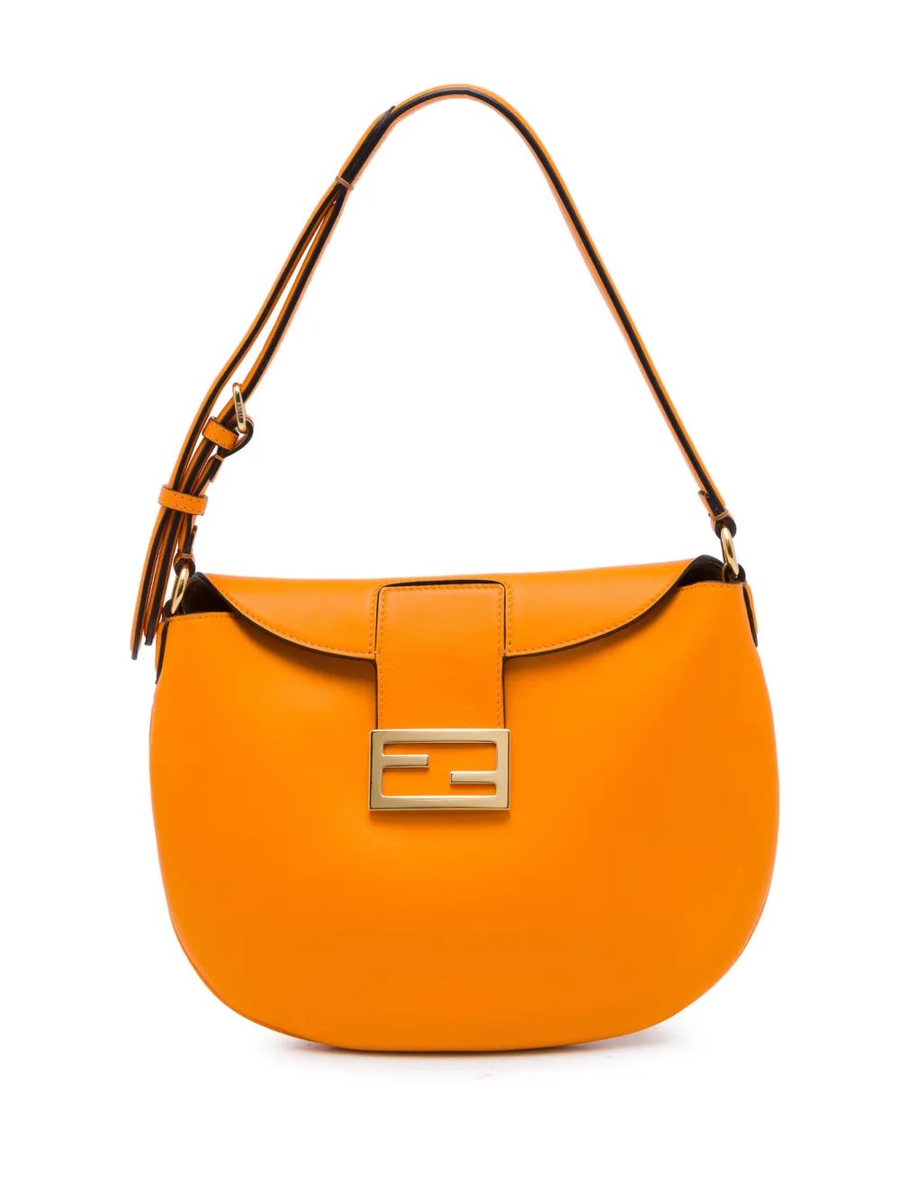 2010-2026 Small Leather Croissant hobo bag
