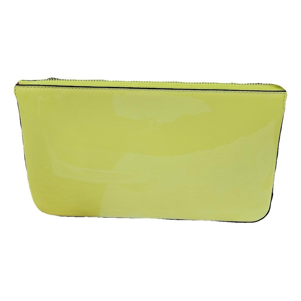 Leather vanity case