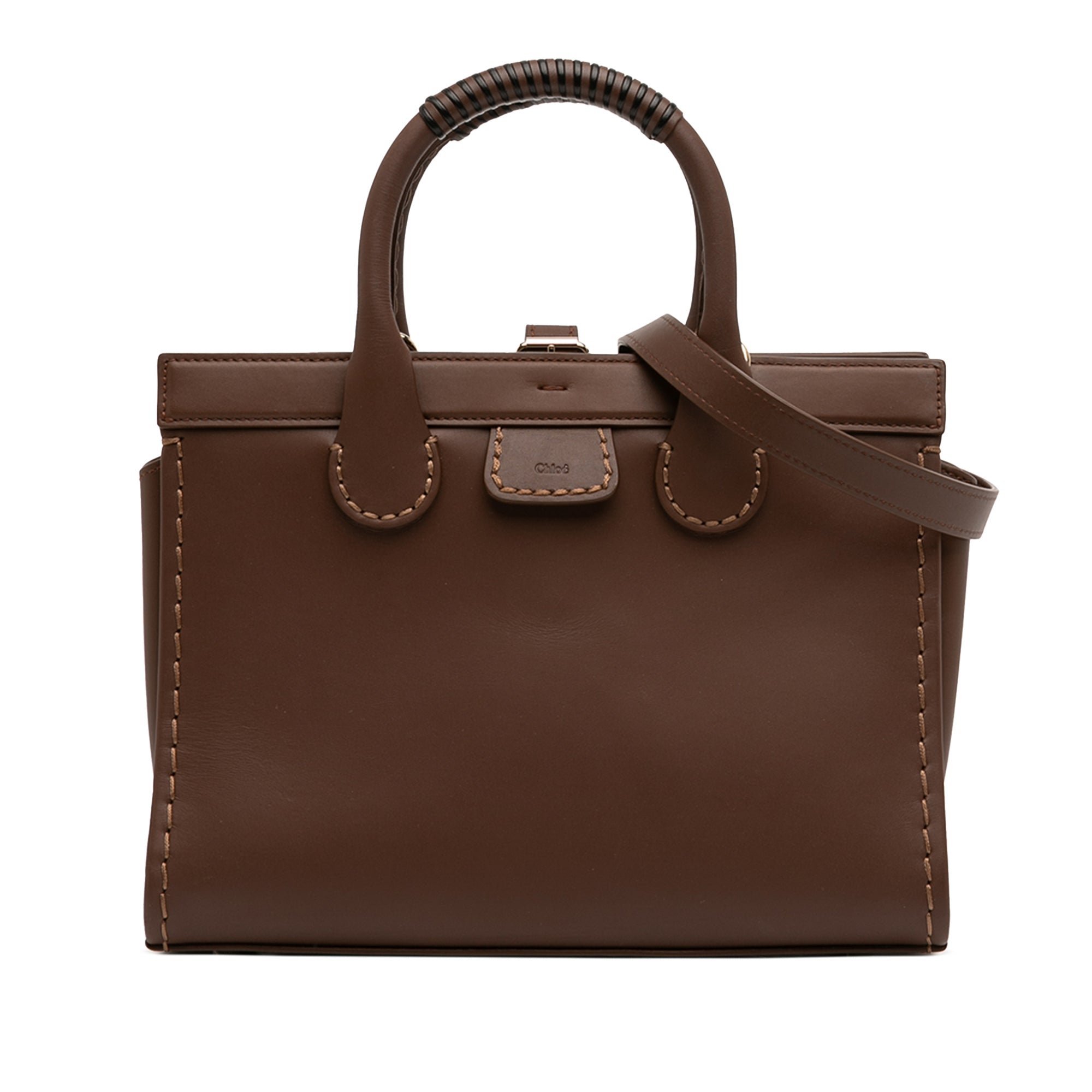 Leather satchel