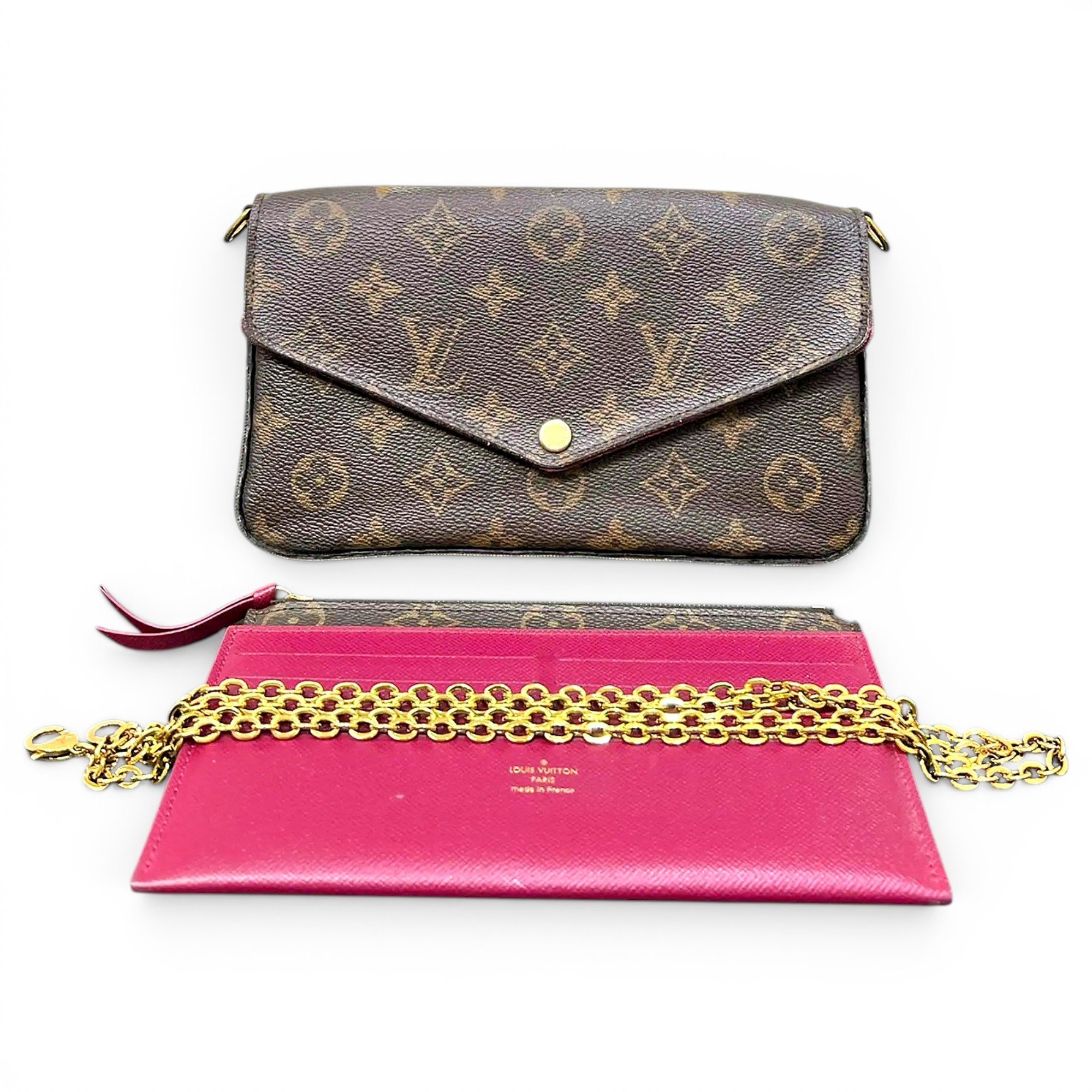 Félicie vinyl handbag