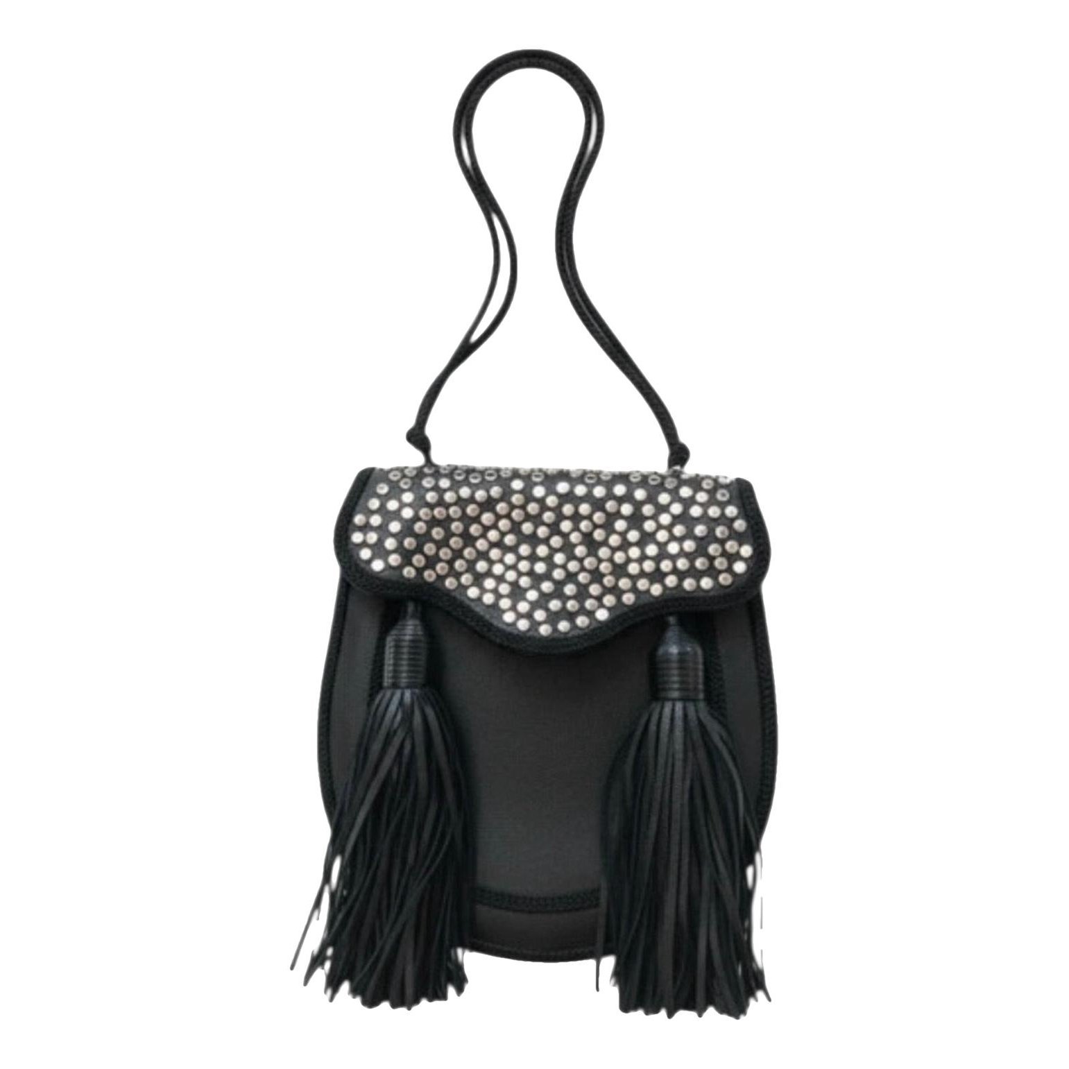 Leather crossbody bag