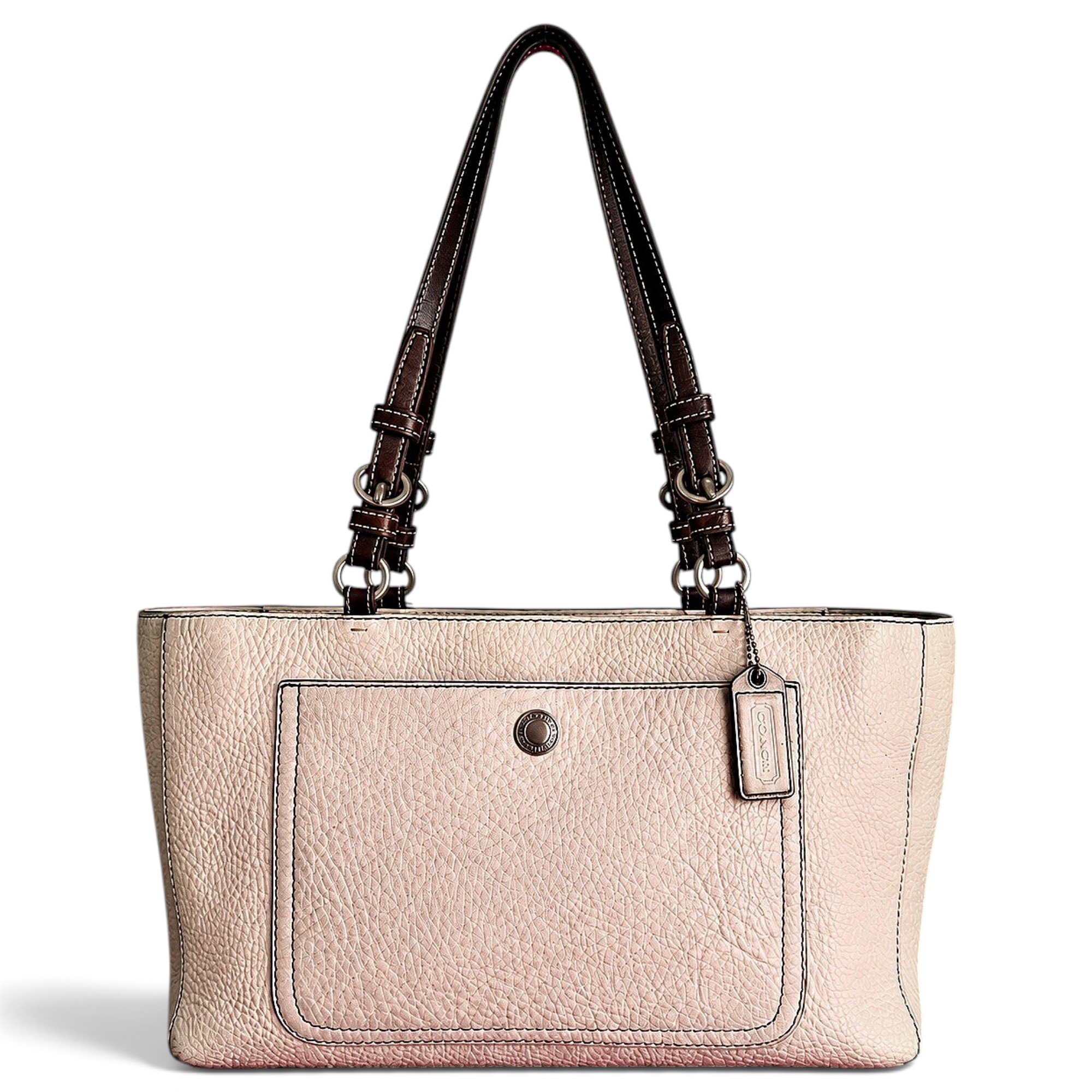 Leather handbag