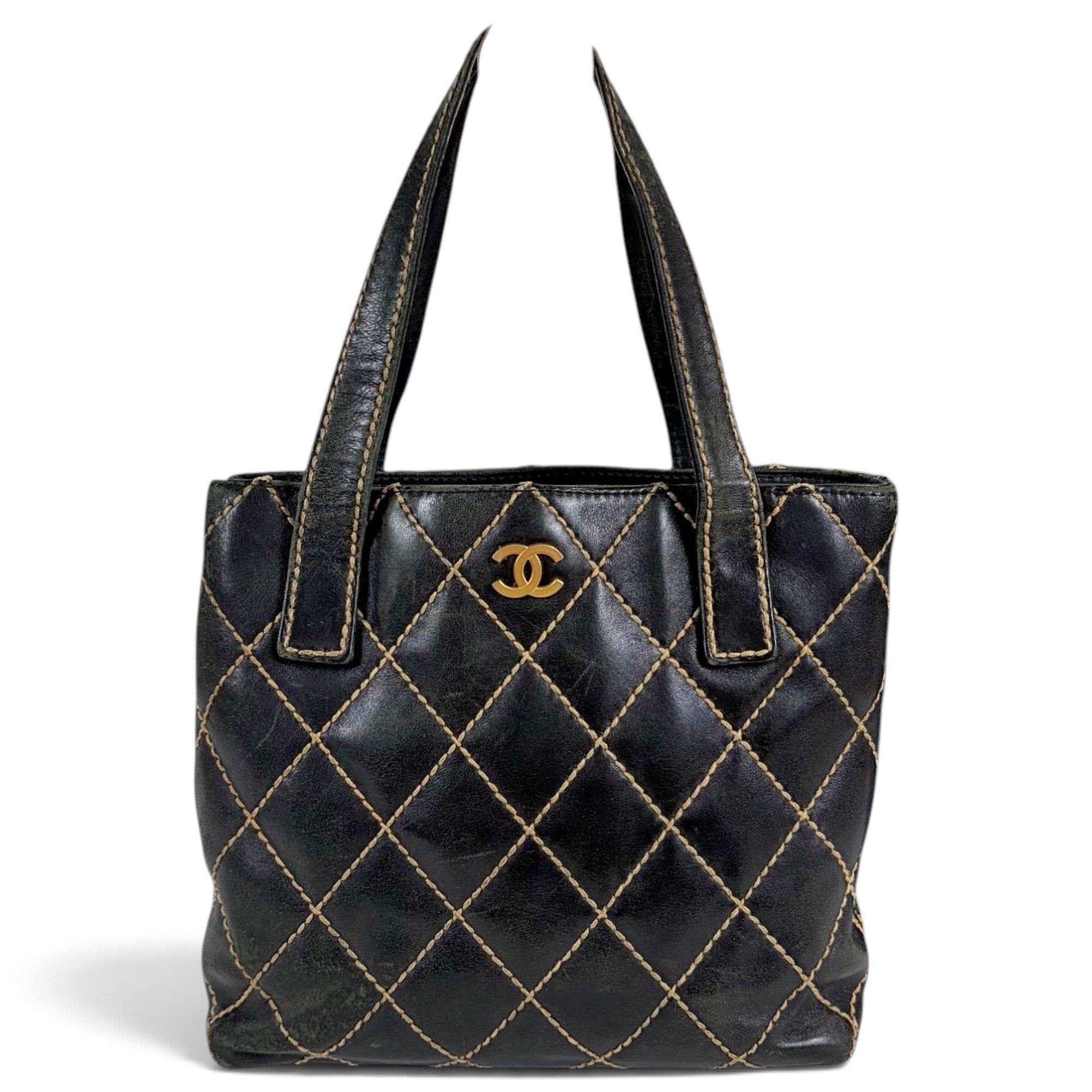 Wild Stitch leather tote