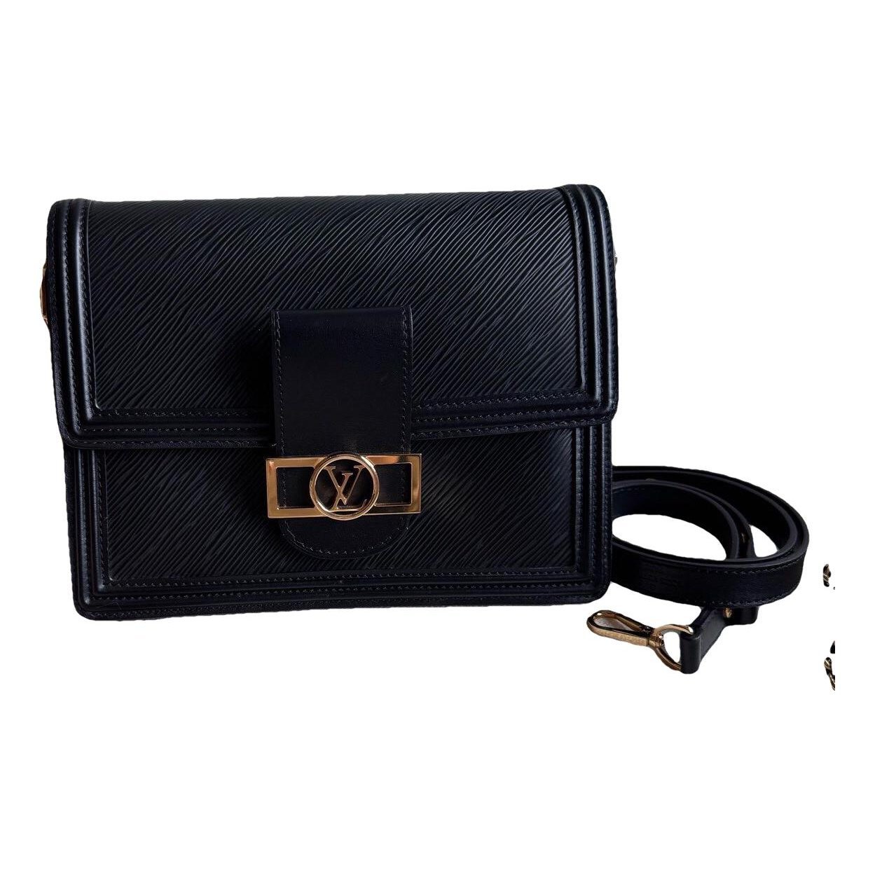 Dauphine leather handbag
