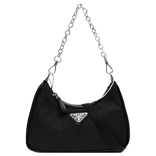 Re-edition cloth handbag