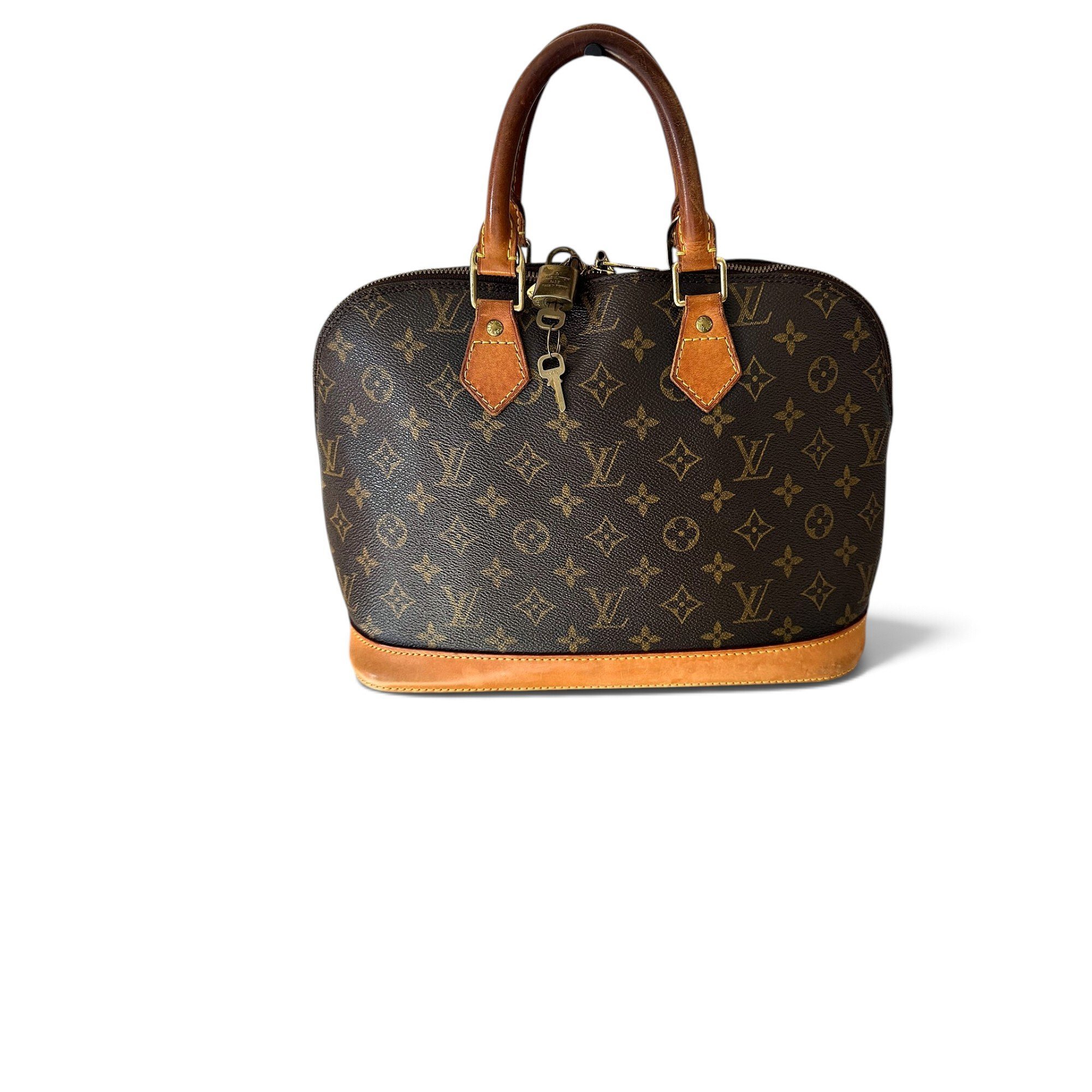 Alma leather handbag