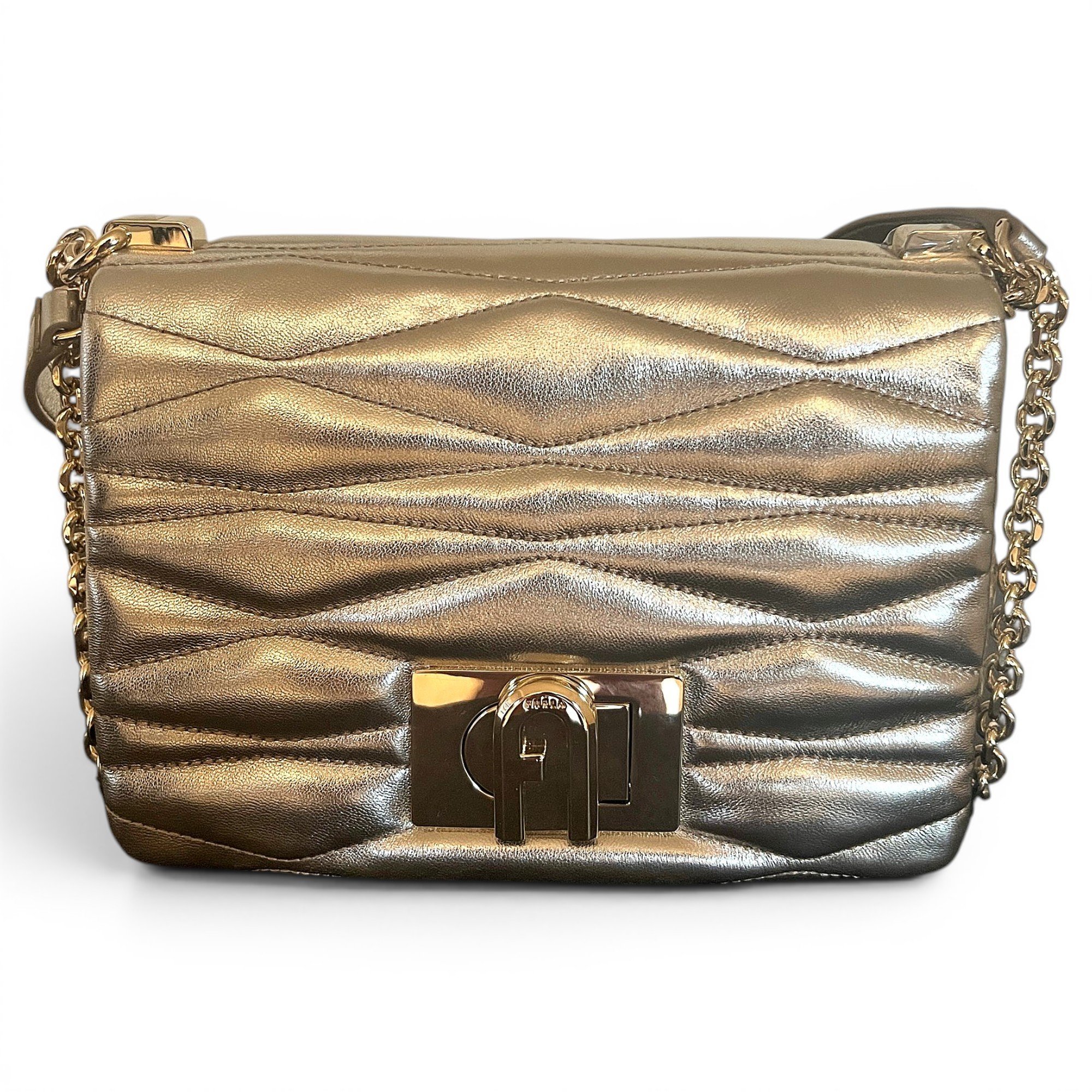 Metropolis leather crossbody bag