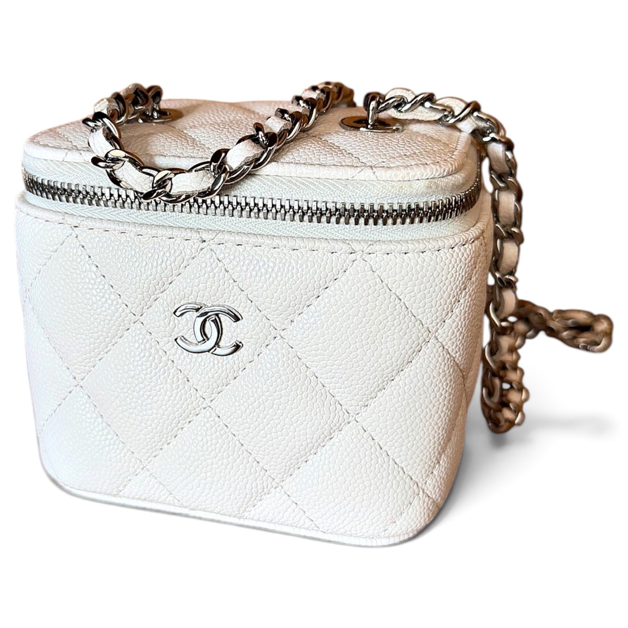Vanity leather mini bag