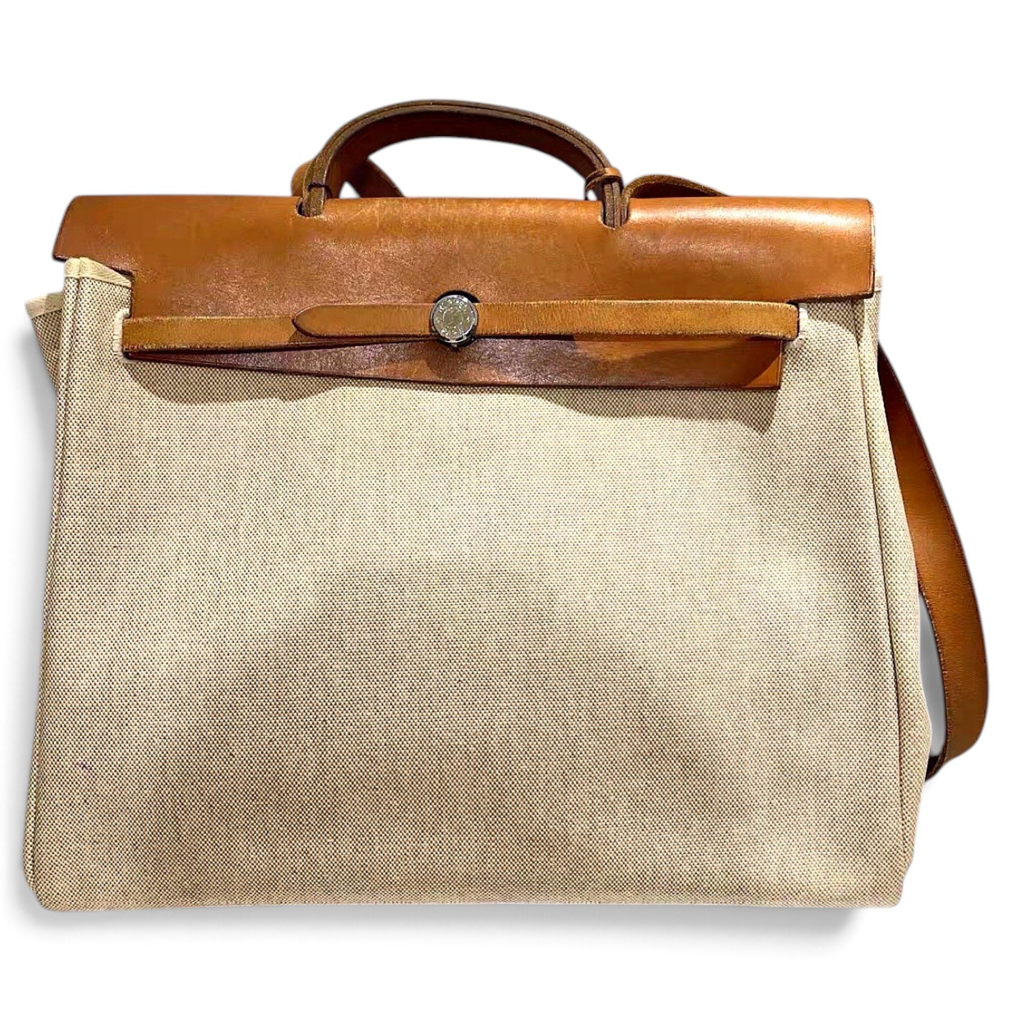 Herbag leather backpack