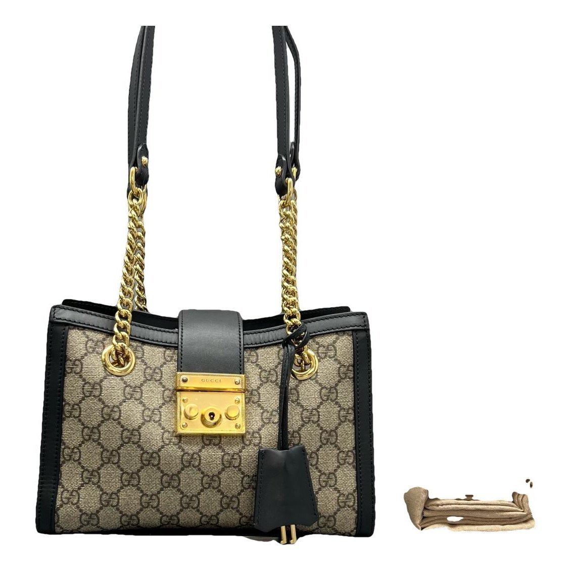 Padlock cloth handbag