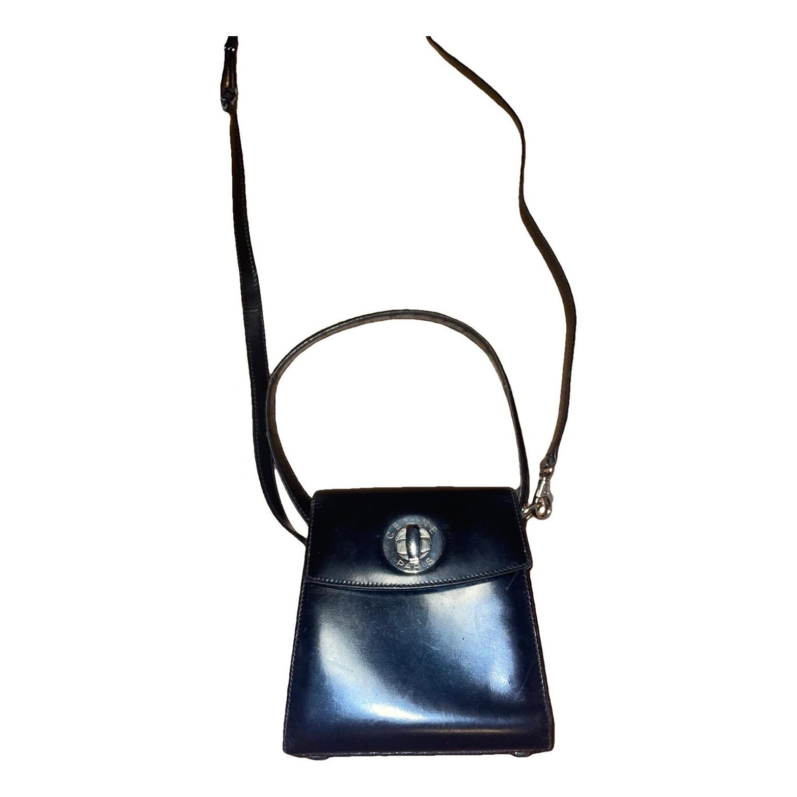 Patent leather clutch bag