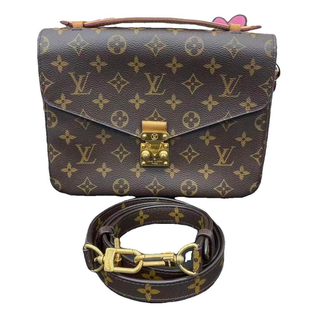 Metis leather crossbody bag