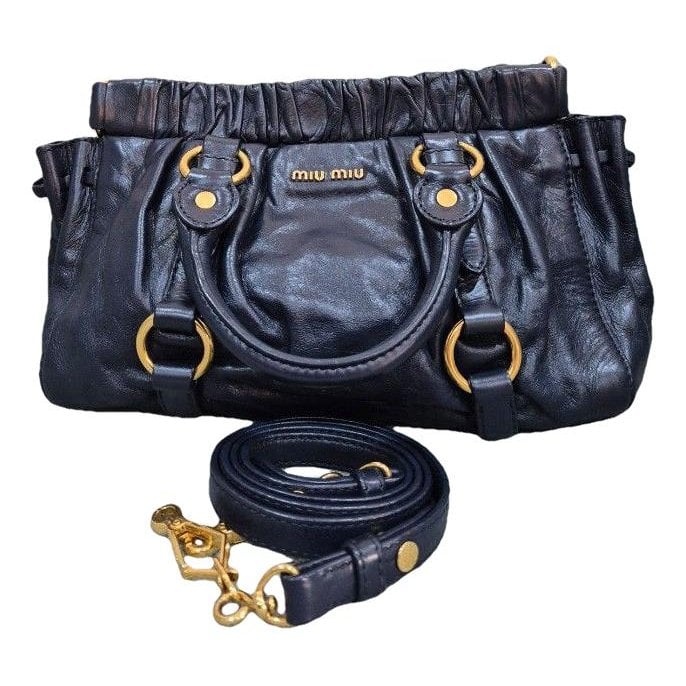 Vitello leather crossbody bag