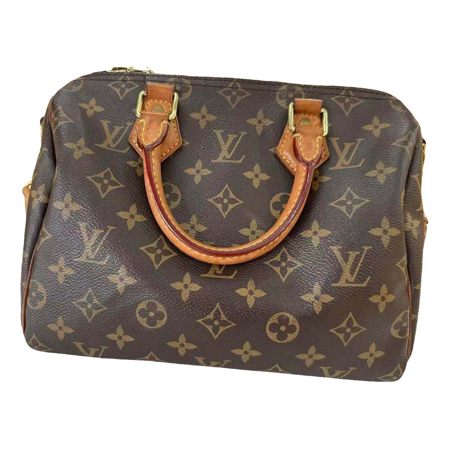 Nano Speedy / Mini HL leather handbag