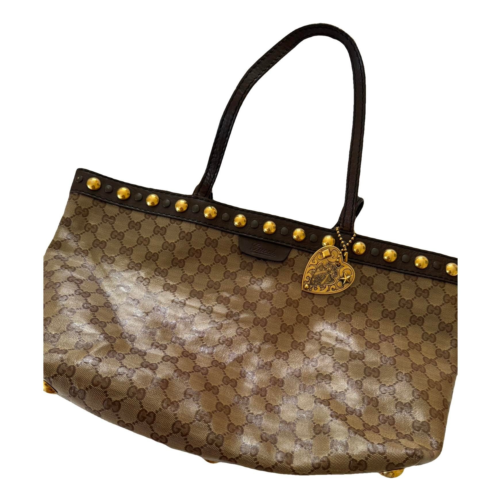 Joy patent leather tote