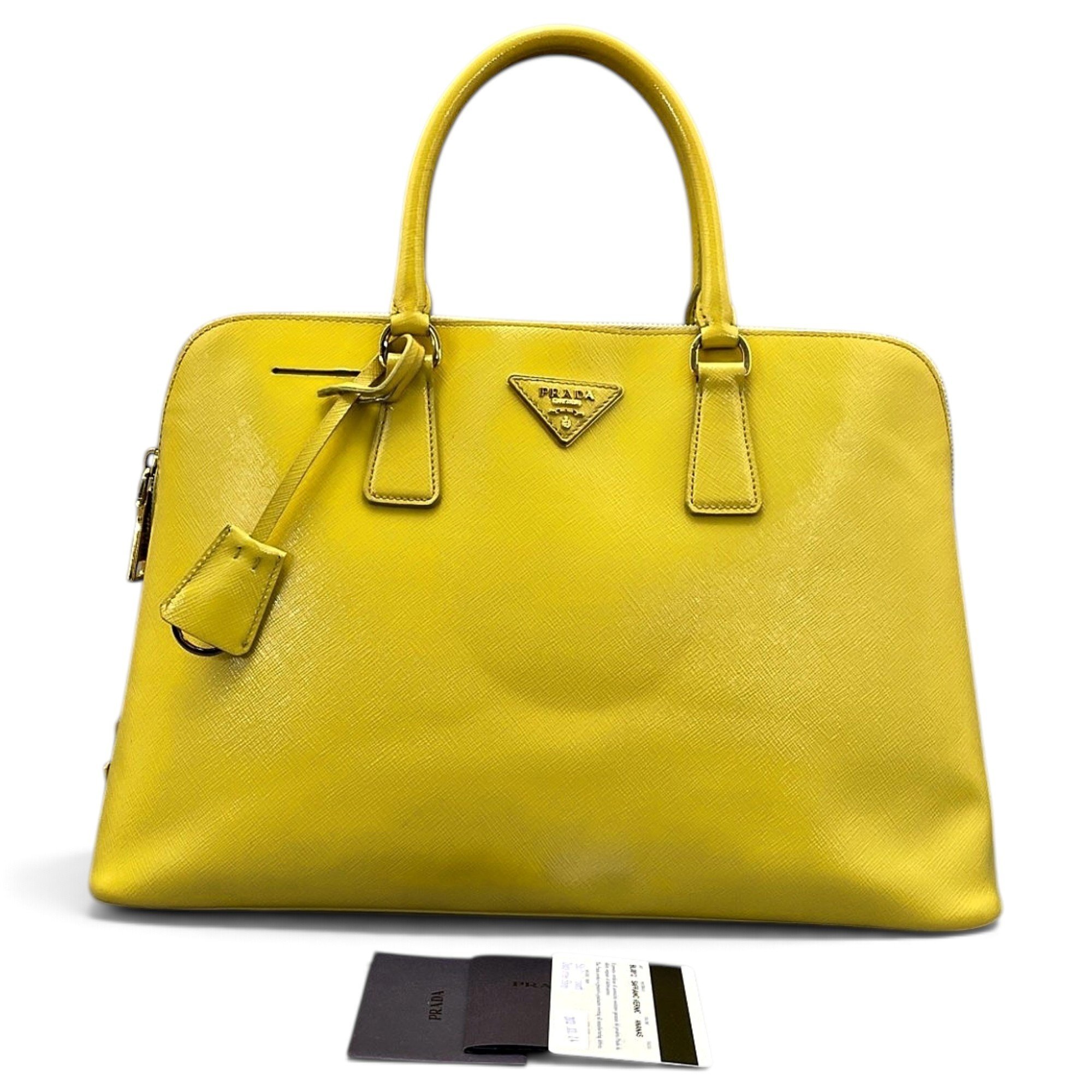 Leather handbag