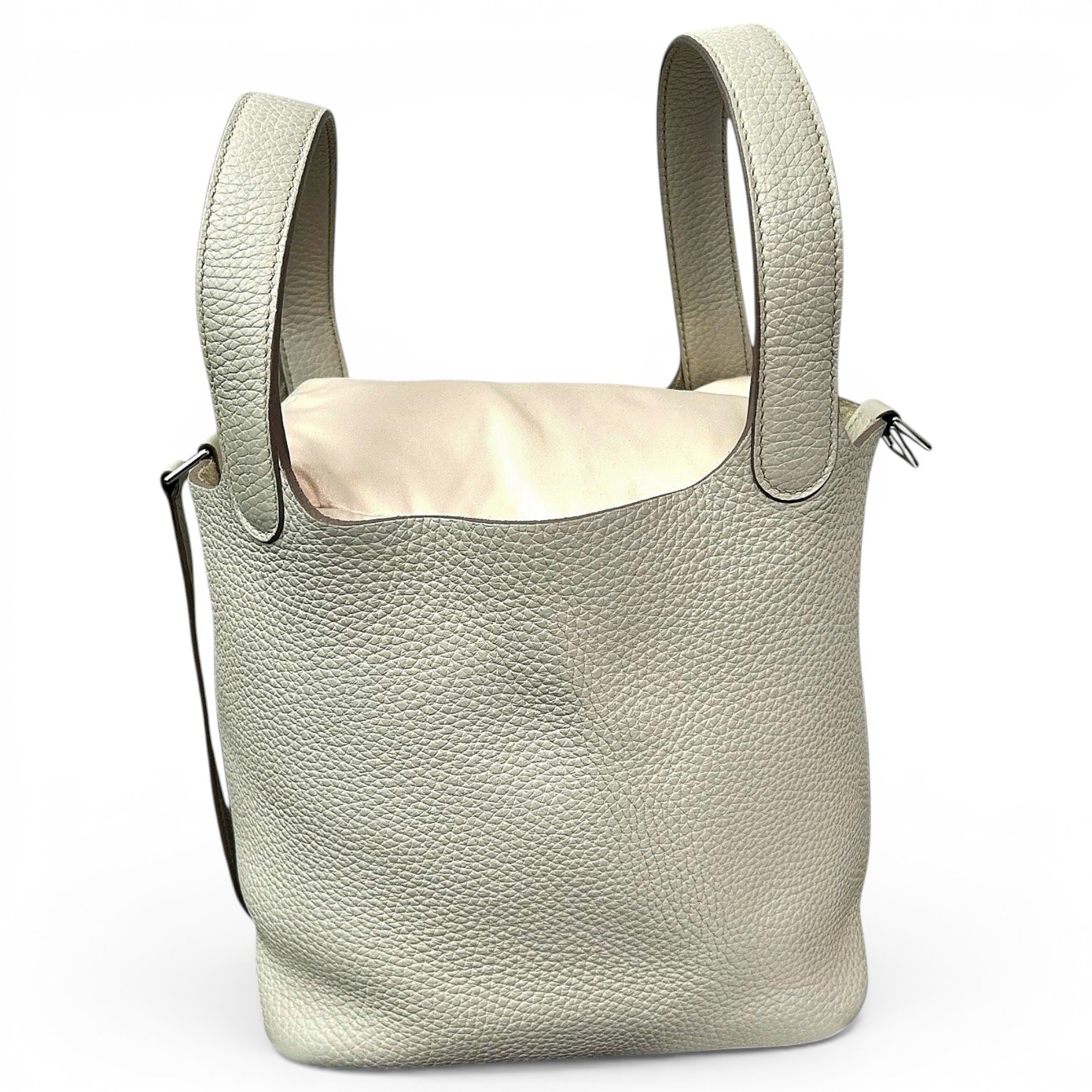 Picotin leather handbag