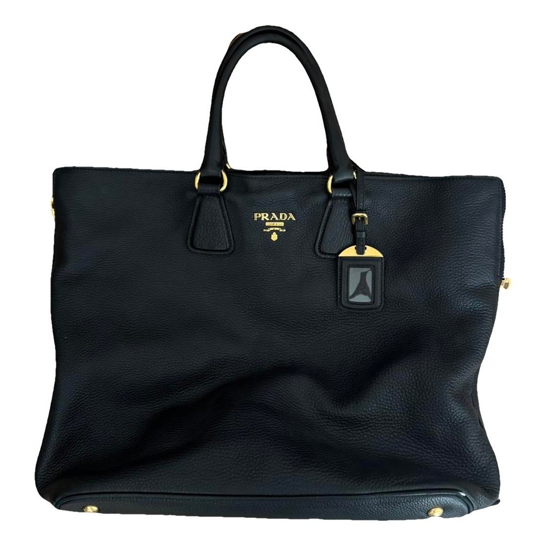 Leather tote