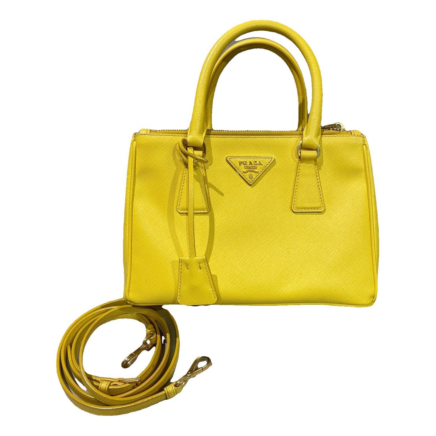 Galleria leather handbag