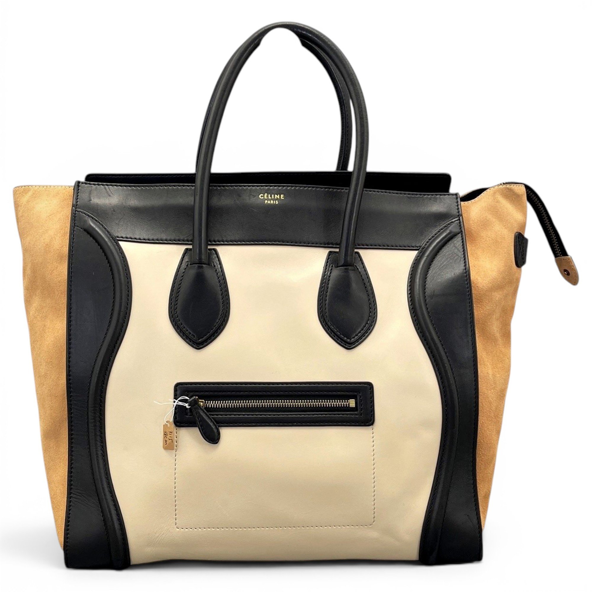 Luggage leather handbag