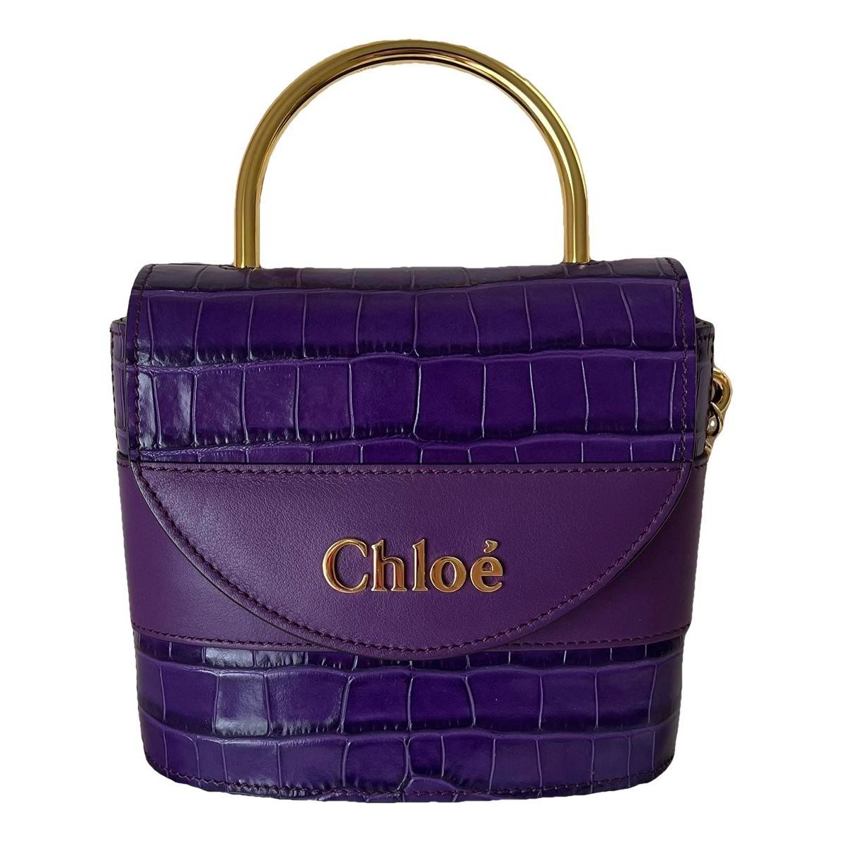 Aby Lock leather handbag