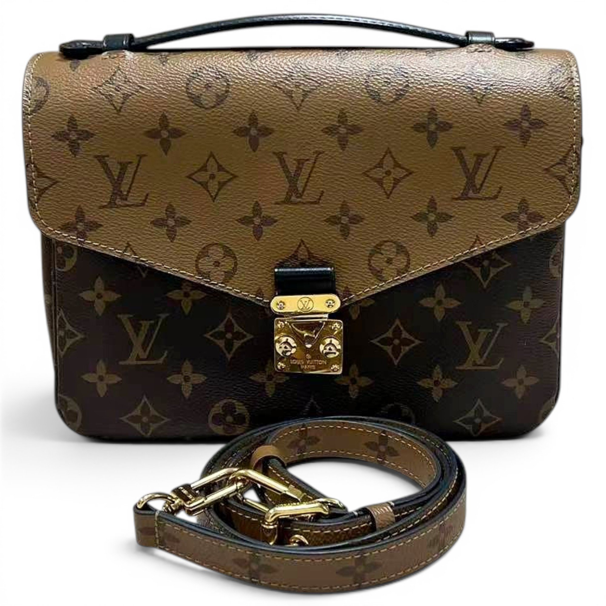 Metis leather handbag