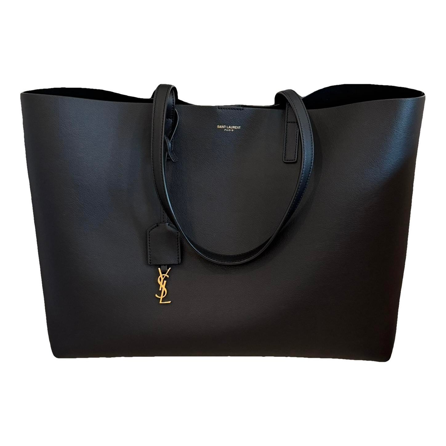 Shopping leather tote