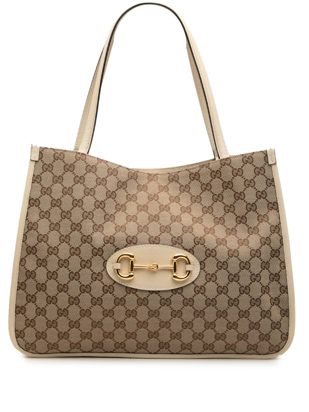 2000-2015 Medium Canvas Horsebit 1955 tote bag